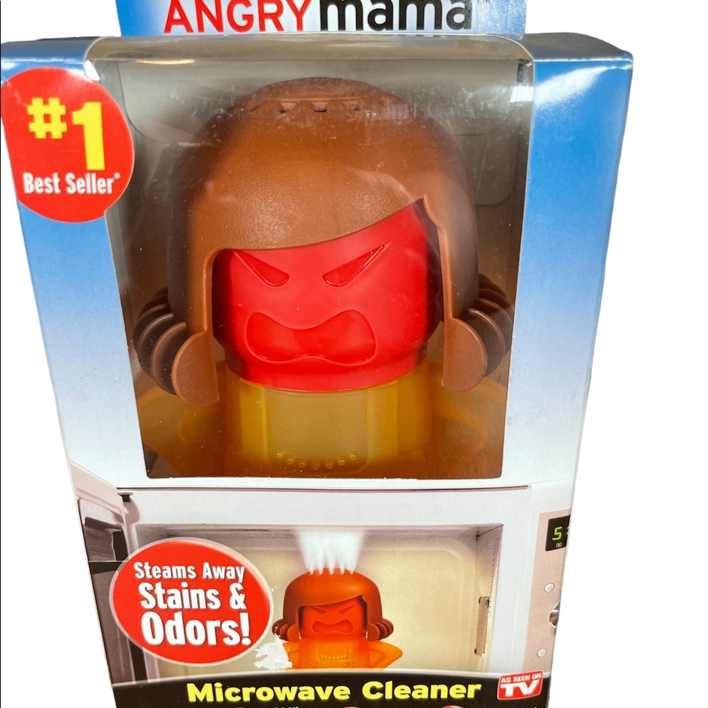 NIB Angry Mama Microwave Cleaner